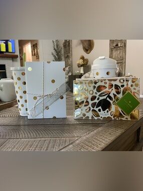 Kate Spade White and Gold Bundle - PICK ONE